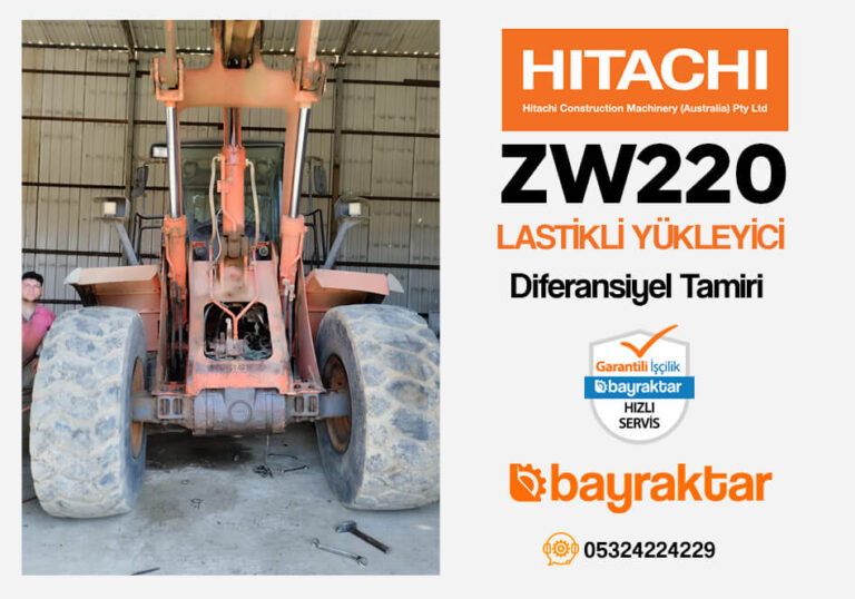 Hitachi ZW220 Diferansiyel Tamiri
